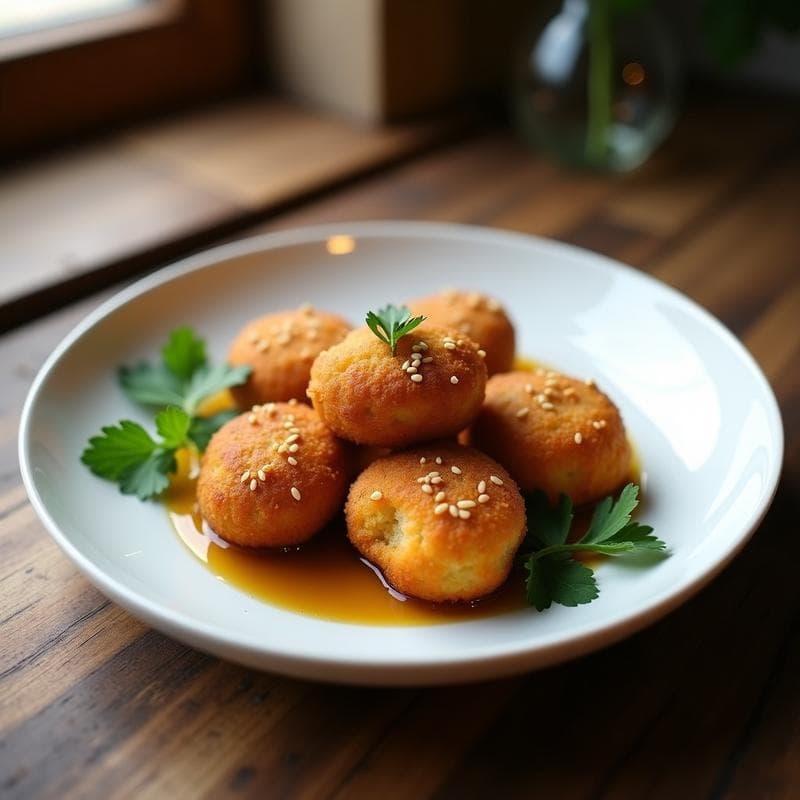 Croquetas de Hongos Portobello y Trufa: Receta en Airfryer Sin Harina y Alta en Umami