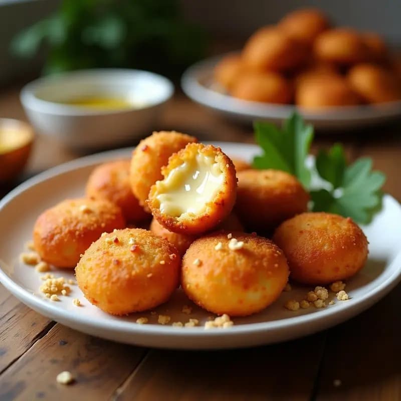 Croquetas de Jamón y Queso Fritas en Airfryer: Receta Crujiente en 20 Minutos sin Complicaciones