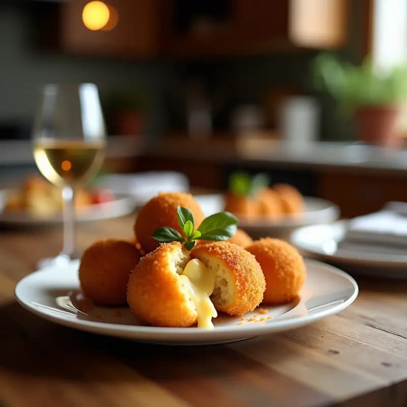 Croquetas de Jamón York y Queso Cheddar: Receta Casera Frita y Ultracremosa
