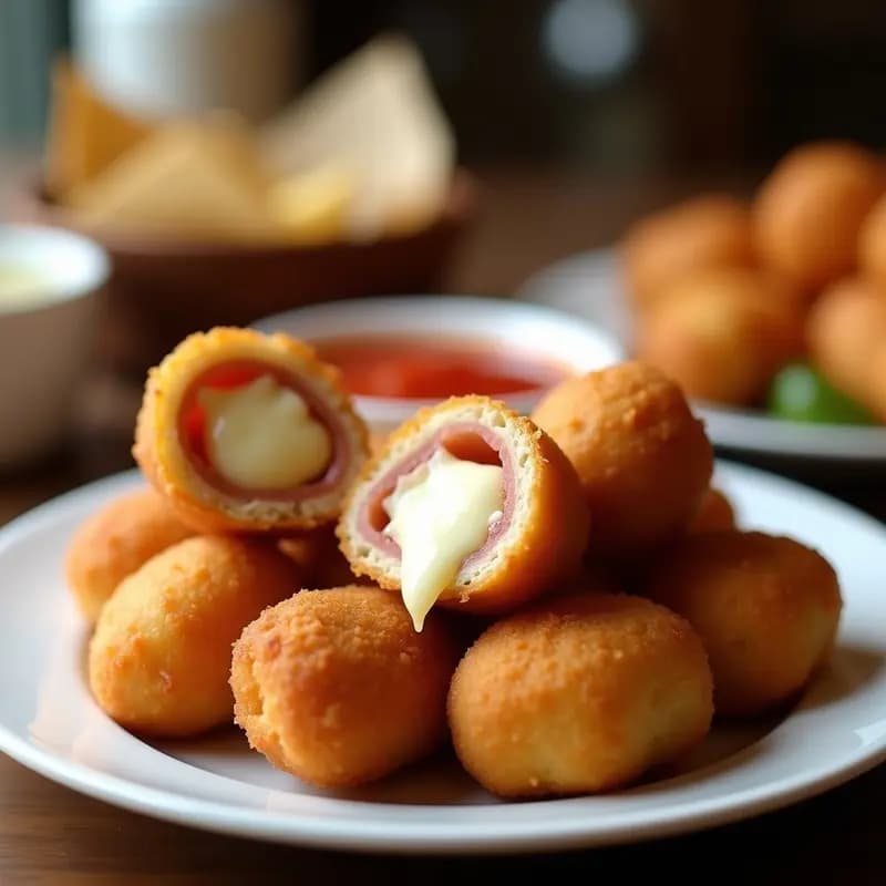 Croquetas de Jamón York y Queso Frito: Receta Express para un Atracón Irresistible