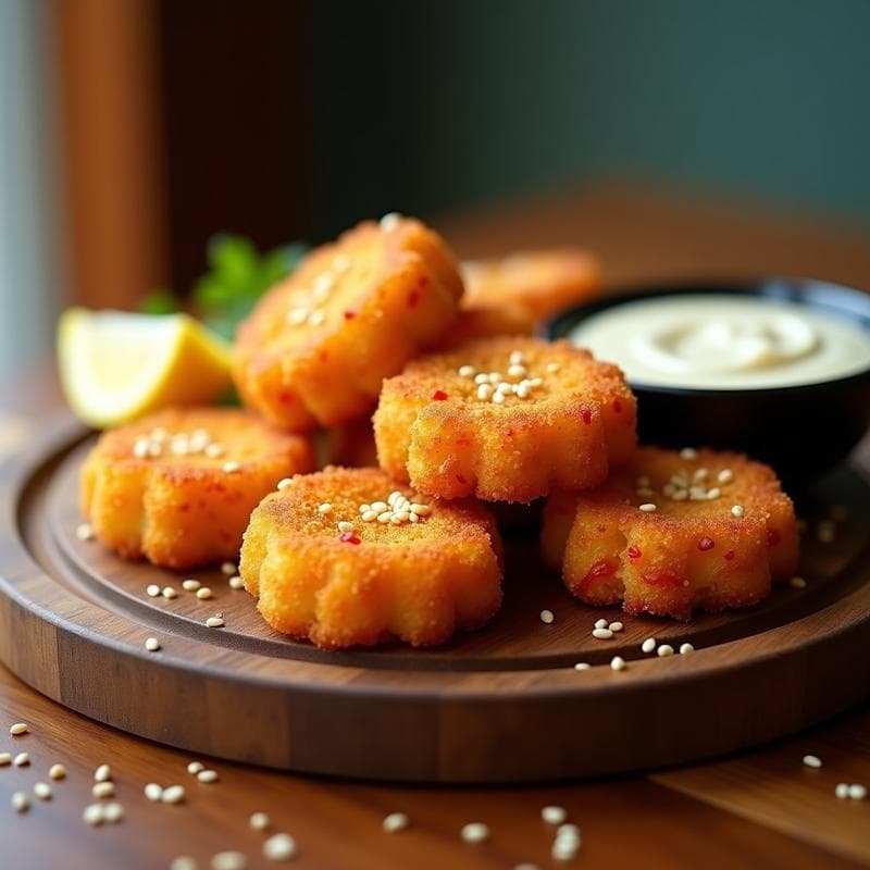 Croquetas de Kimchi y Queso Vegano: Receta Coreana Crujiente en Airfryer y Sin Lácteos