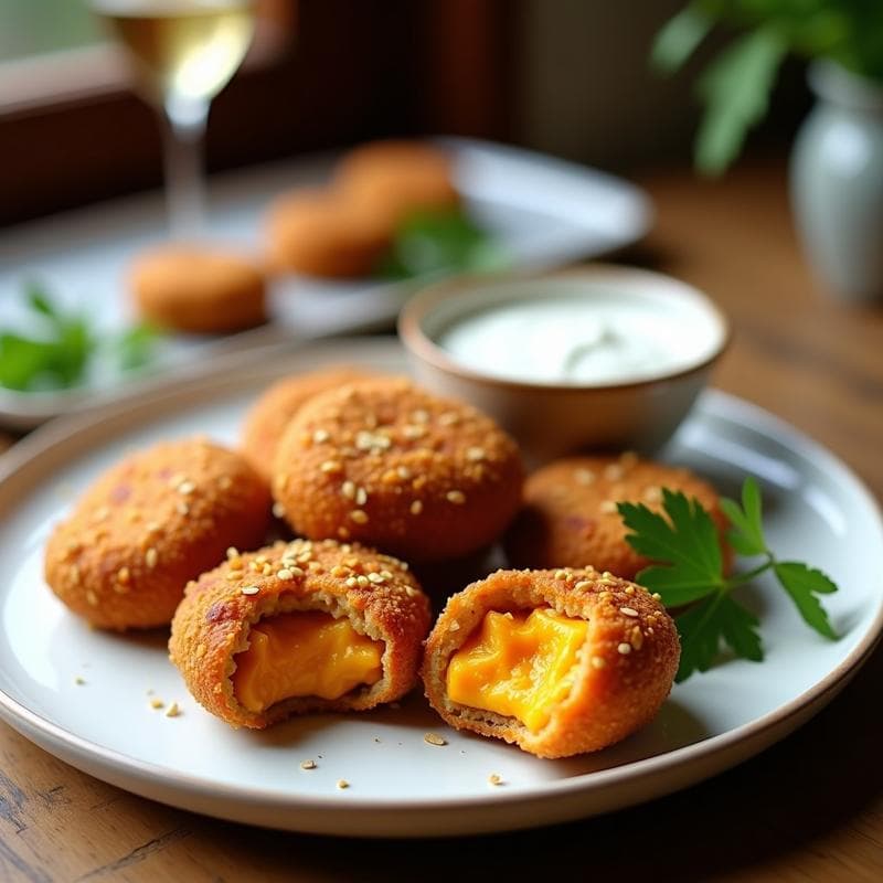 Croquetas de Lentejas y Calabaza: Aperitivo Vegano y Sin Lactosa en Airfryer