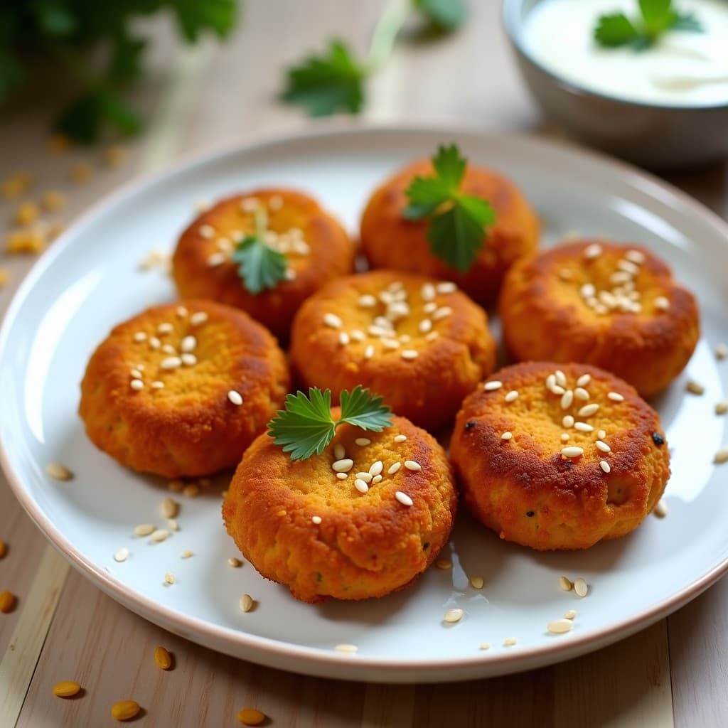Croquetas de Lentejas Rojos y Cúrcuma: Receta en Airfryer Sin Gluten y Crujientes