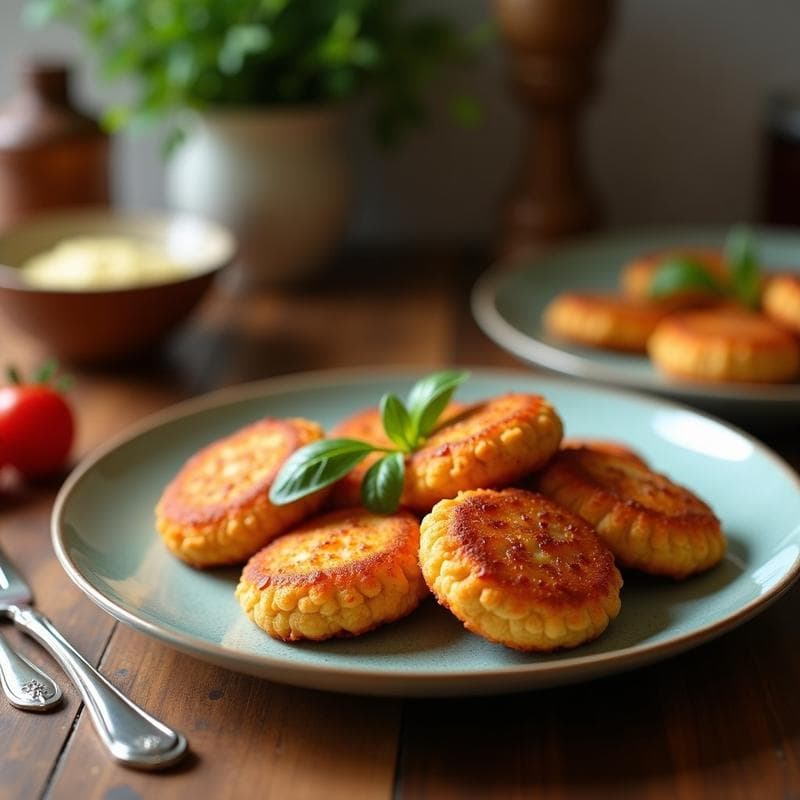 Croquetas de Lentejas Rojas y Espinacas al Horno: Receta Española Vegana y Sin Lactosa