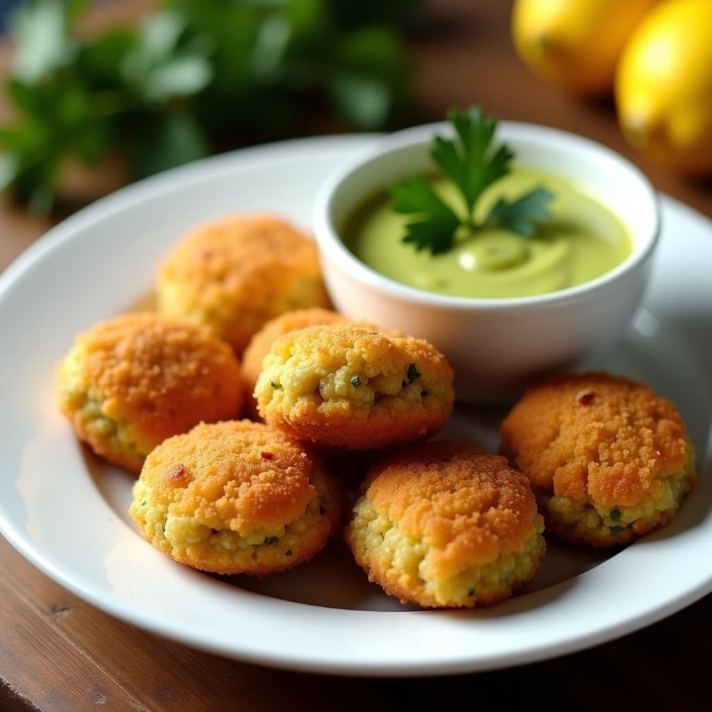 Croquetas de Lentillas y Alcachofa con Salsa de Limón: Receta Española Vegana en Thermomix