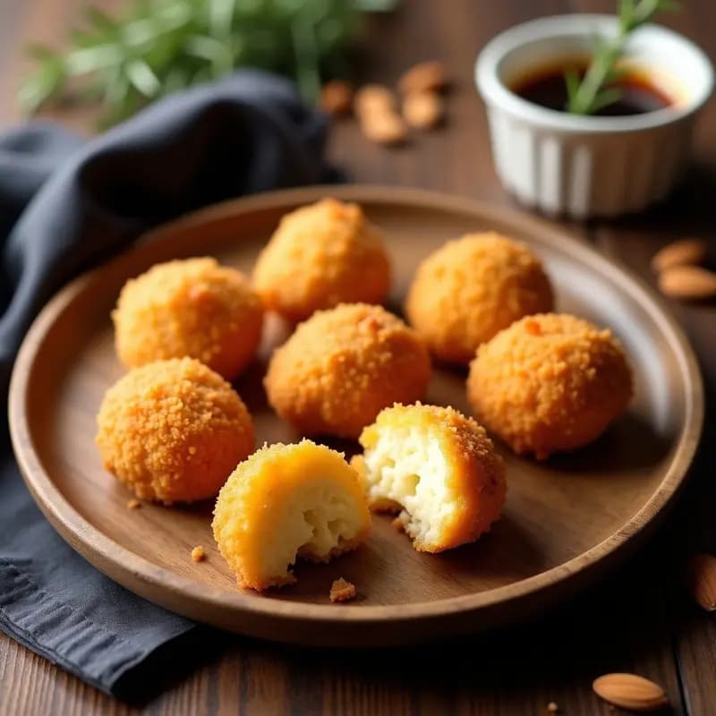 Croquetas de Queso Manchego y Membrillo: Tapa española gourmet sin lactosa