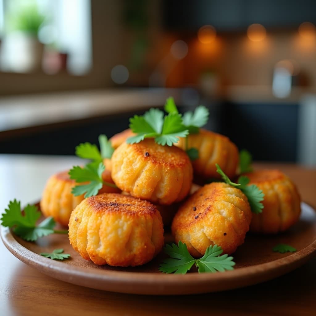 Croquetas de Ñame y Cilantro: Receta Colombiana en Airfryer Sin Gluten y Crujiente