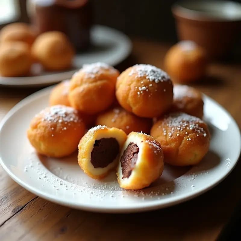 Croquetas de Nutella y Queso Philadelphia: Aperitivo Dulce para Adictos al Chocolate