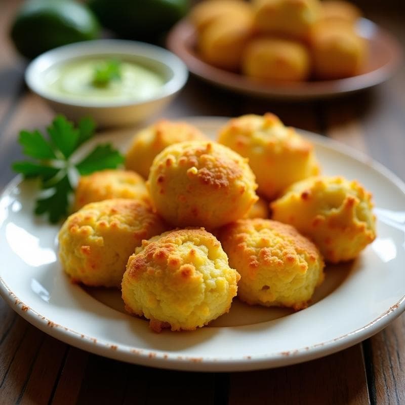 Croquetas de Pollo y Cúrcuma con Masa de Coliflor: Receta Keto y Sin Lácteos