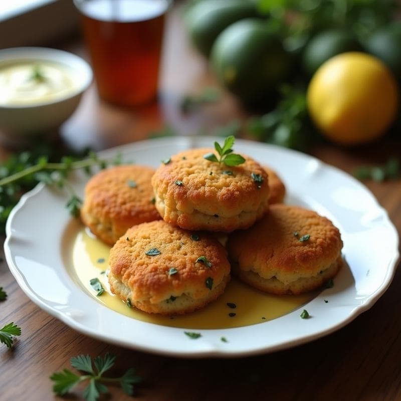 Croquetas de Setas Portobello y Espinacas con Bechamel de Anacardos: Receta Vegana en Airfryer
