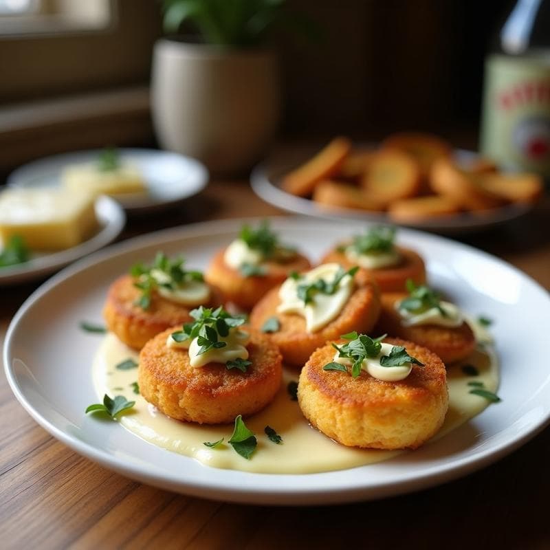 Croquetas de Queso de Castaña y Champiñones: Receta en Airfryer Sin Lácteos y Keto