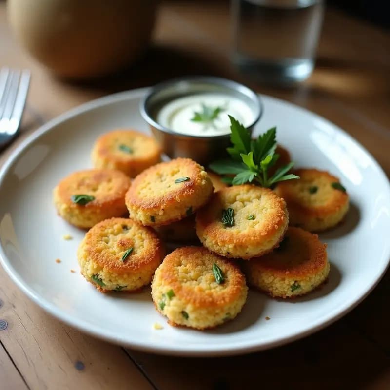 Croquetas de Quinoa y Espárragos con Queso de Cashews: Entrante Vegano al Horno