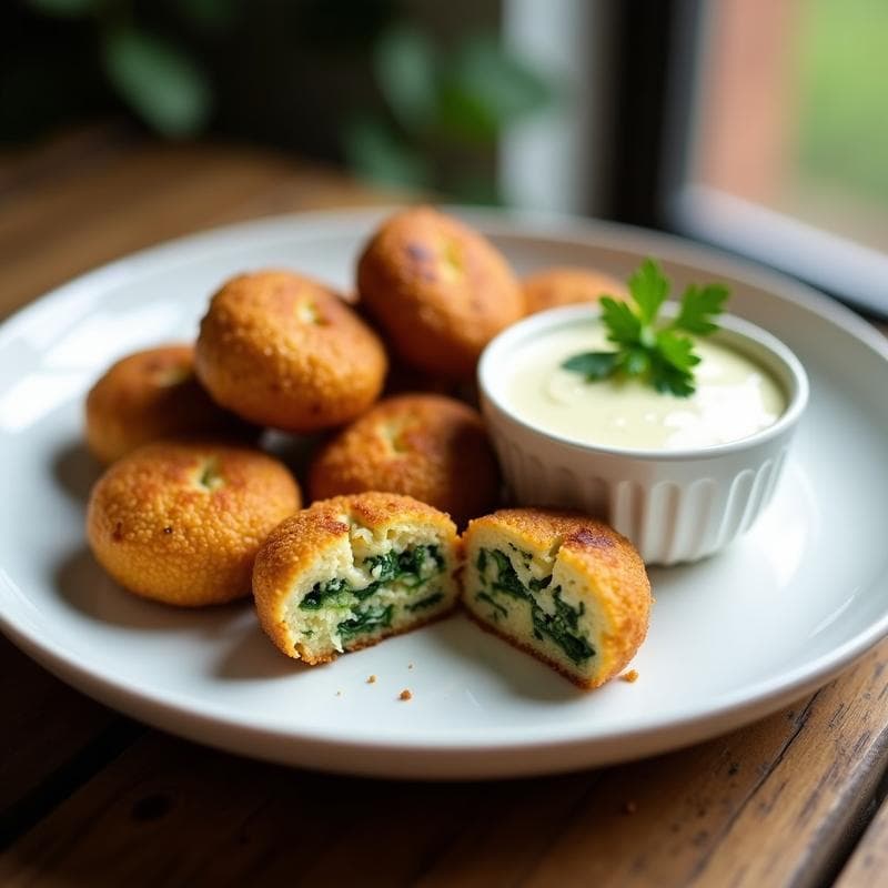 Croquetas de Quinoa y Espinacas con Bechamel de Anacardos: Receta Sin Gluten y Sin Horno
