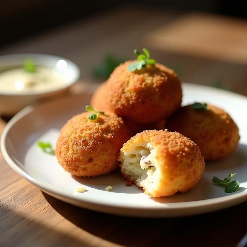 Croquetas de Quinoa y Hongos Porcini: Receta en Airfryer con Toque Umami