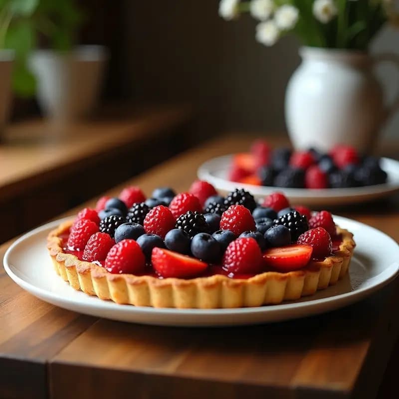 Crostata de Frutos Secos y Mermelada de Higo: Postre Italiano Sin Horno