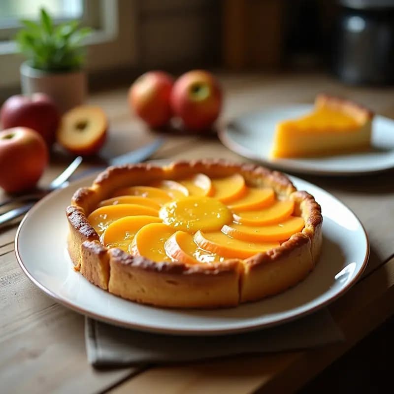 Crostata de Manzana y Canela sin Masa: Postre Italiano Keto con Almendras Molidas