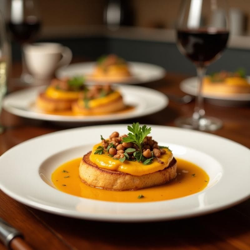 Crostini de Pan de Centeno con Puré de Calabaza y Nueces: Entrante Sin Gluten y Alto en Fibra
