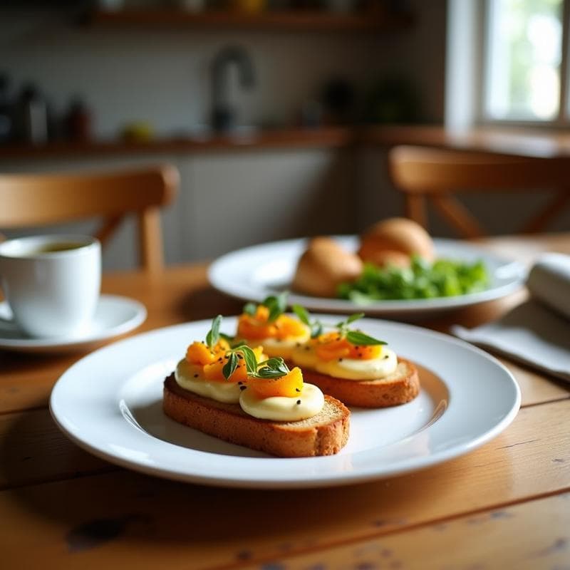 Crostini de Pan de Almendra con Pâté de Aceitunas y Alcaparras: Receta Keto y Sin Gluten en 15 Minutos
