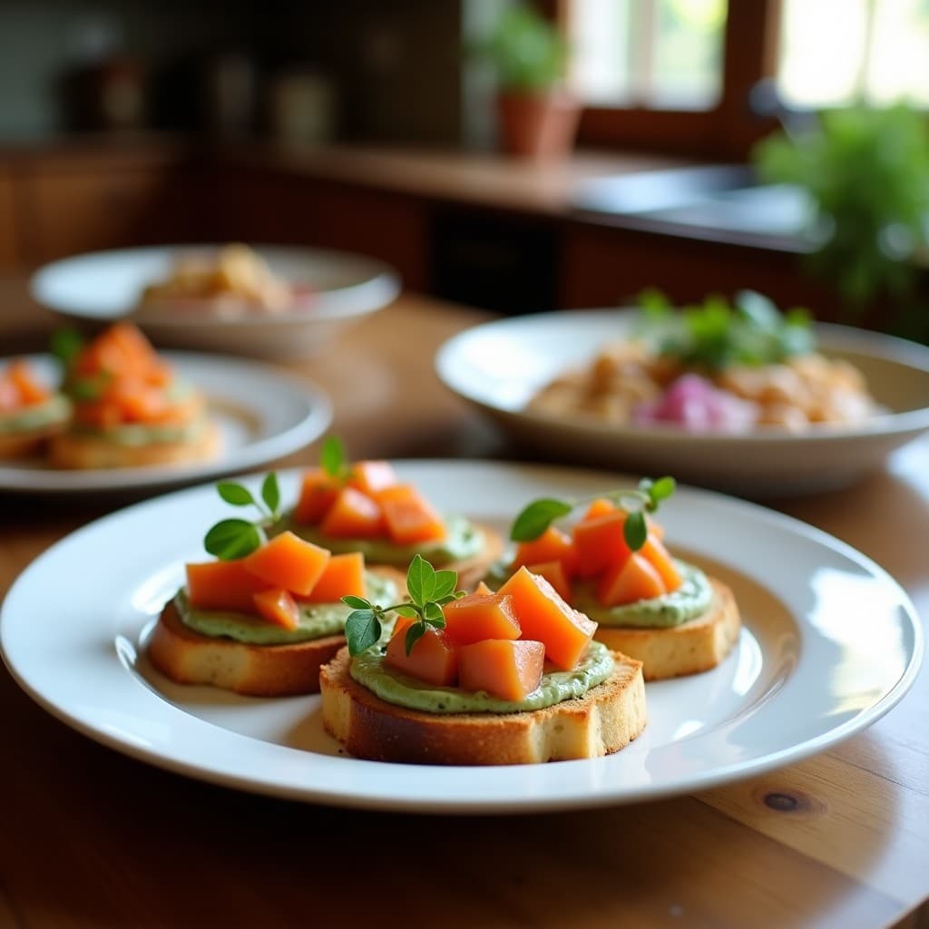 Crostini de Pan de Centeno con Paté de Alcachofa y Anchoas: Aperitivo Mediterráneo en 10 Minutos