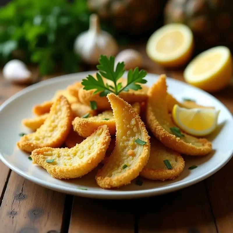 Alcachofas Crujientes al Airfryer con Ajo y Limón: Receta Rápida y Sin Aceite