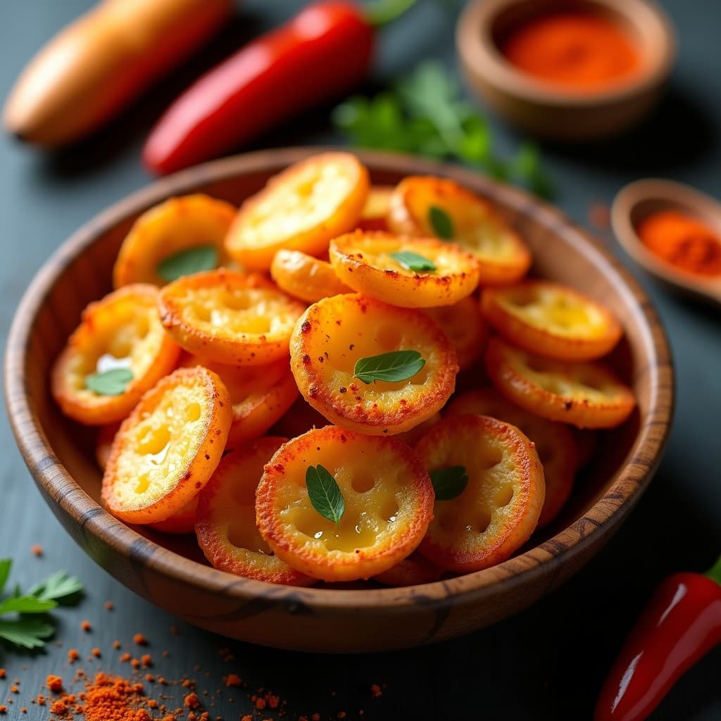 Crujientes de Piel de Patata con Pimentón de la Vera: Snack Español en Airfryer