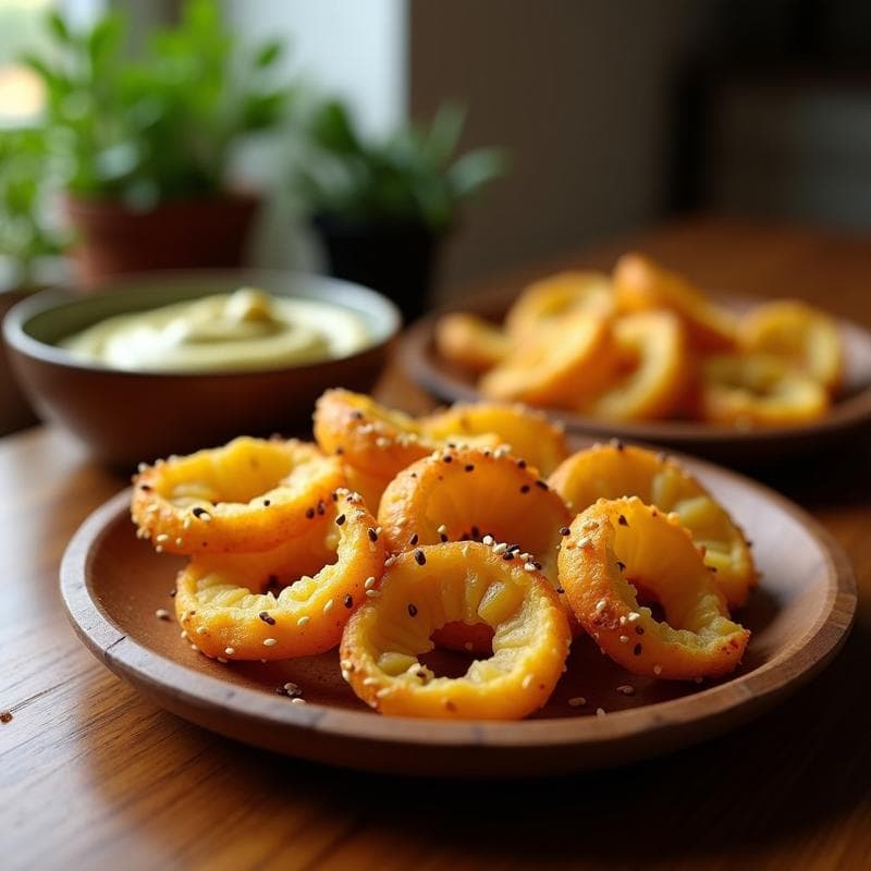 Crujientes de Piel de Patata con Especias Zaatar: Snack Árabe Sin Desperdicio en Airfryer