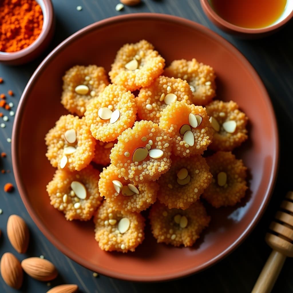 Crujientes de Quinoa Inflada con Especias Berbere y Miel: Snack Etíope Sin Horno