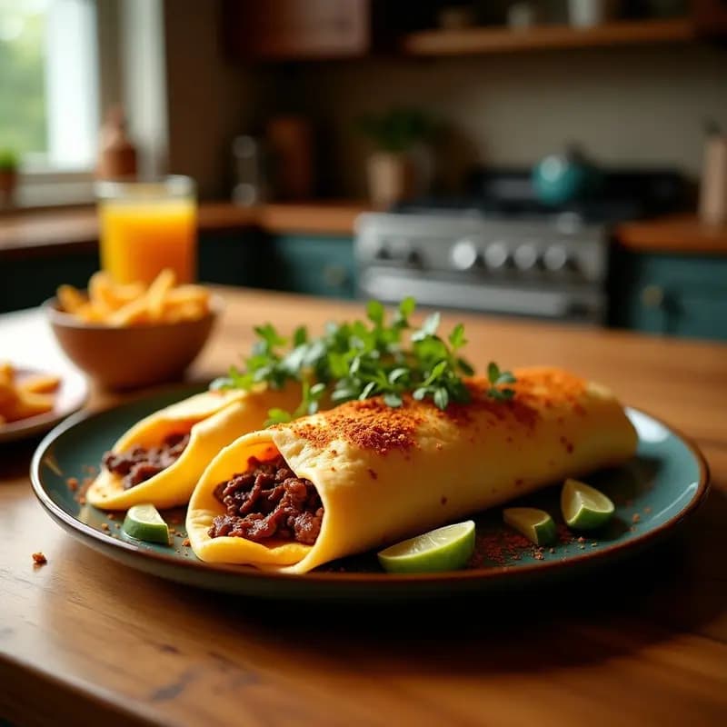 Taco Bell Crunchwrap Supreme Casero con 5 Capas de Queso y Carne: Receta para Antojos Nocturnos