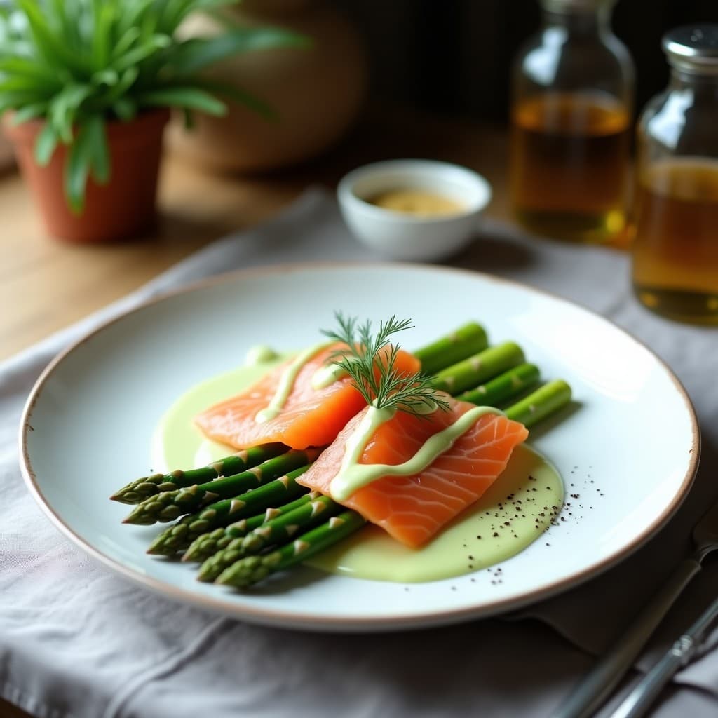 Curreleddy de Salmón Ahumado y Espárragos con Salsa de Eneldo: Receta Irlandesa en Thermomix Rápida