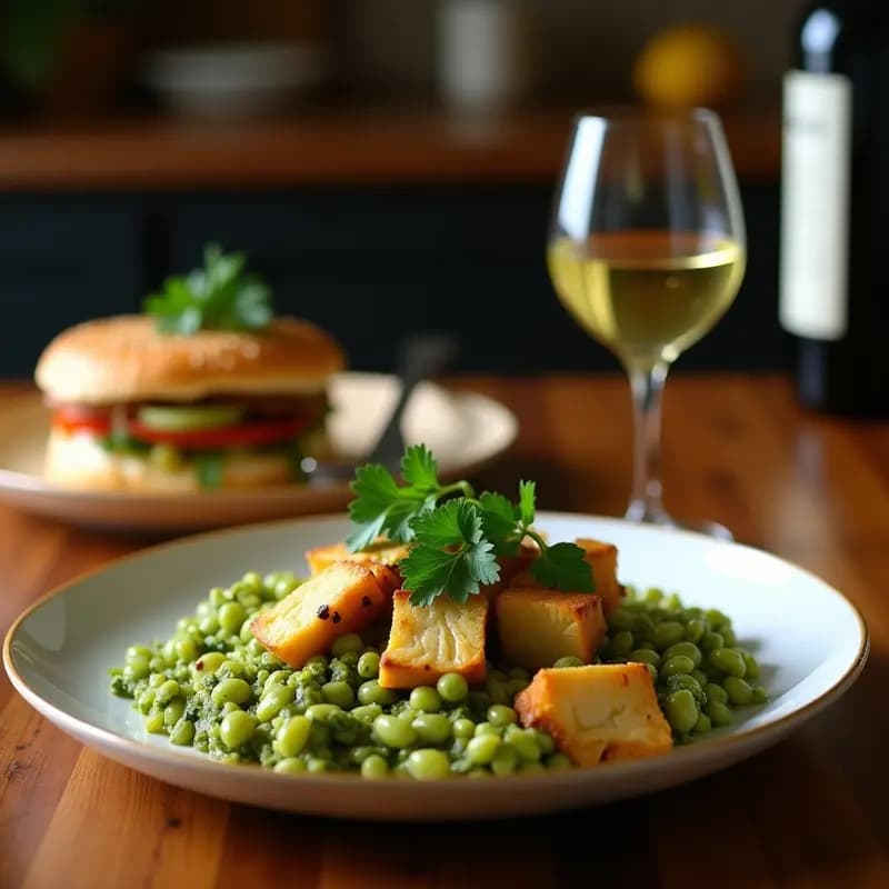  Curri Verde Tailandés con Pollo y Bambú: Receta en Olla Express y Alta en Especias