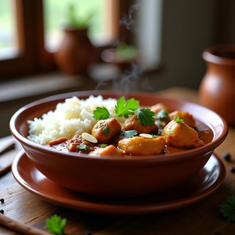 Curry de Café Indio: Receta Express en Olla Rápida con Aroma a Especias