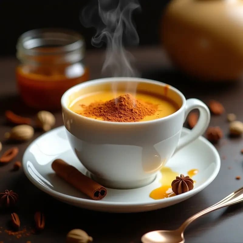 Curry de Café Turco con Especias Doradas: Receta Exótica y Energética en 25 Minutos