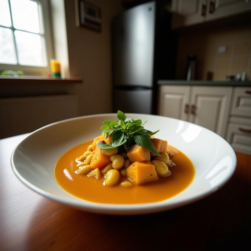 Curry de Calabaza Kabocha y Lentejas Corail: Receta Tailandesa en Thermomix y Antiinflamatoria