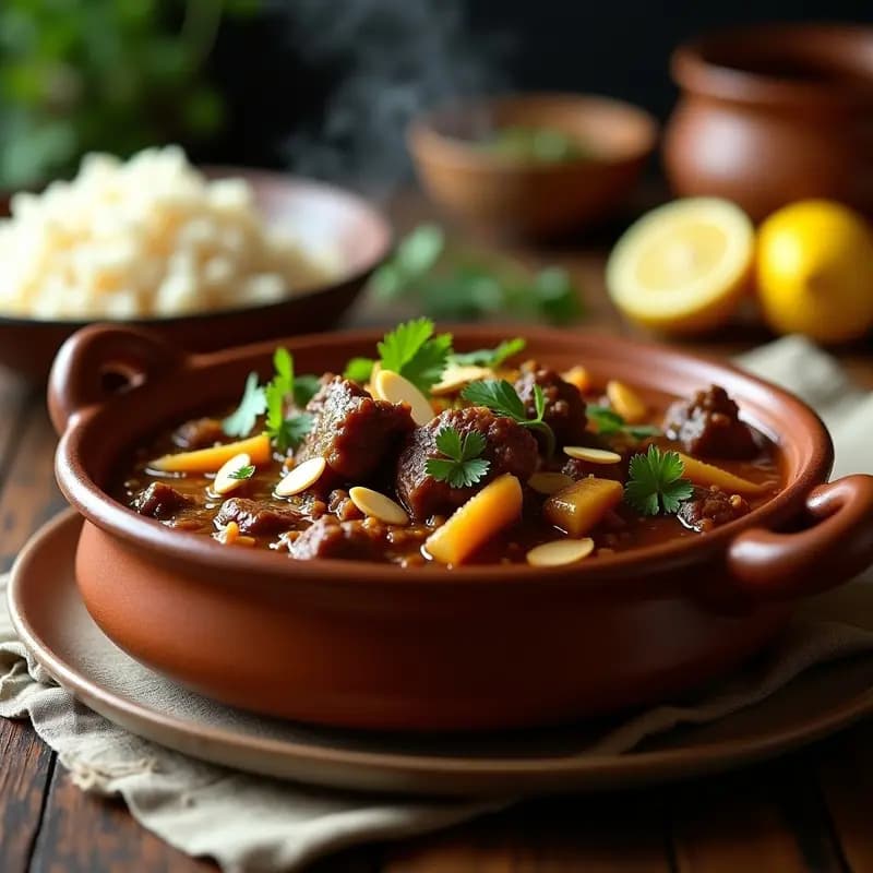 Curry de Cordero Kardai: Receta Pakistána Slow Cooker con Especias Auténticas y Alta en Proteína