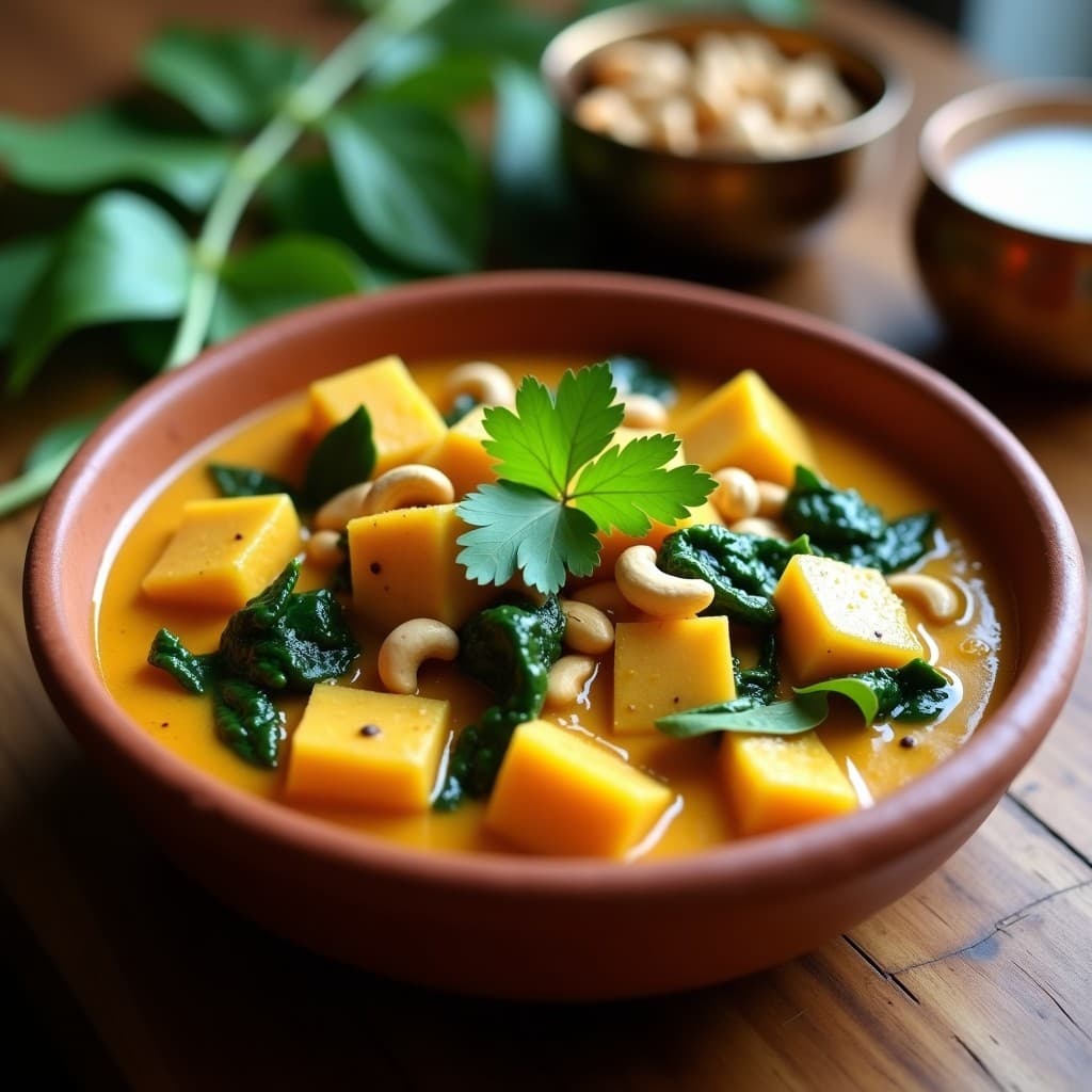 Curry de Jackfruit y espinacas: Receta Vegana en Thermomix con Toque Sri Lankés