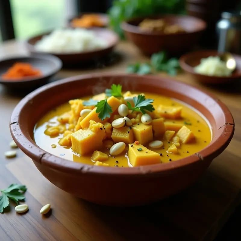 Curry de Jackfruit al Estilo Sri Lankés: Receta Vegana en Olla Lenta y Sin Gluten