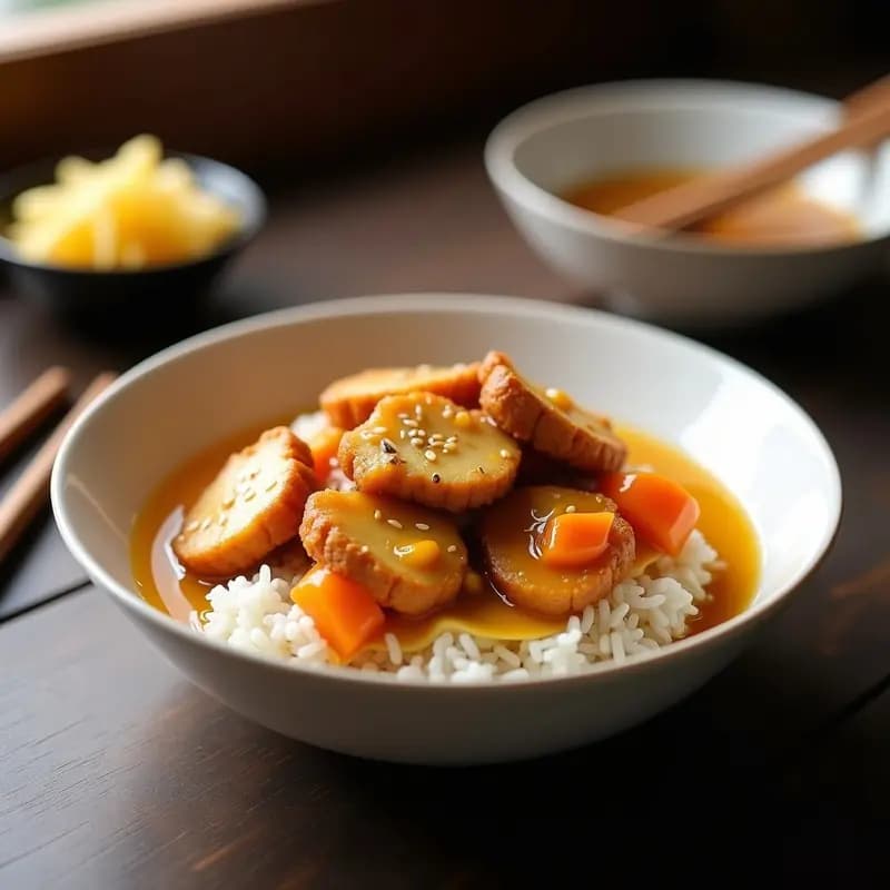 Curry Japonés de Cerdo y Manzana: Receta de Tonkatsu Reconfortante