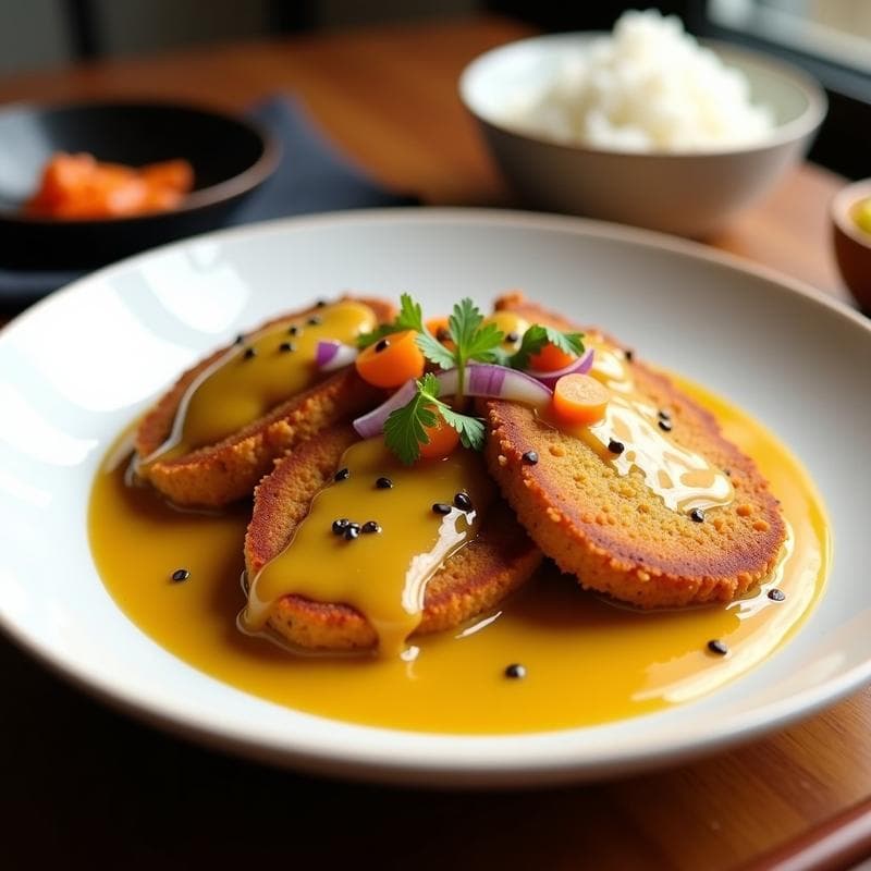 Curry Japonés Katsu Vegano en Airfryer: Receta Rápida y Sin Gluten en 30 Minutos