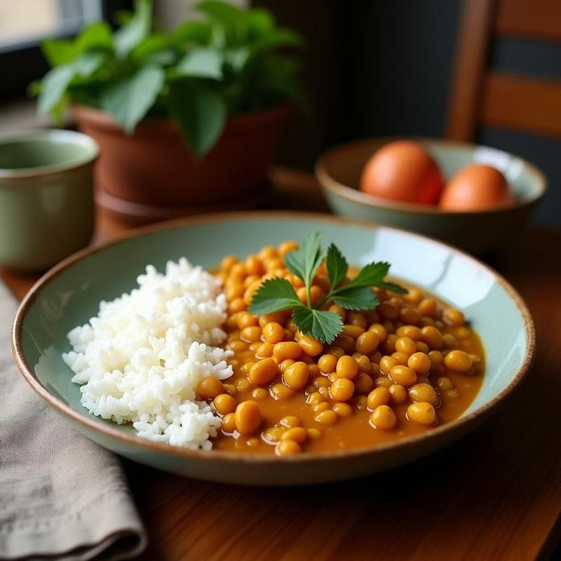 Curry de Lentejas Rojas y Coco: Receta en Thermomix con Toque Indio en 25 Minutos