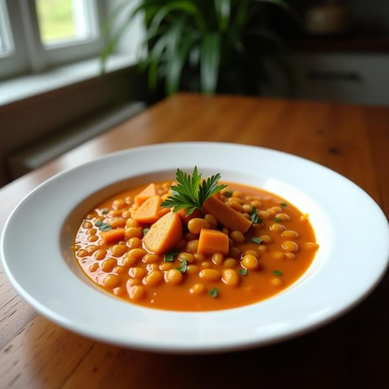 Curry Rojo de Lentejas y Coco: Receta en Olla Rápida Ultraaromática y Vegana