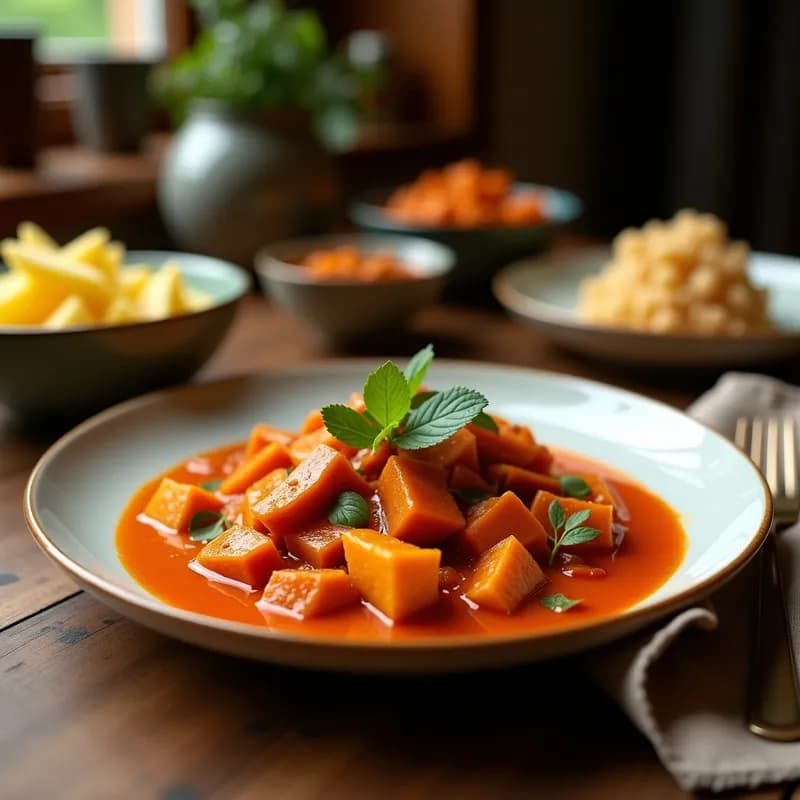 Curry Rojo Tailandés: Receta en Airfryer Sin Aceite y Ultra Aromática