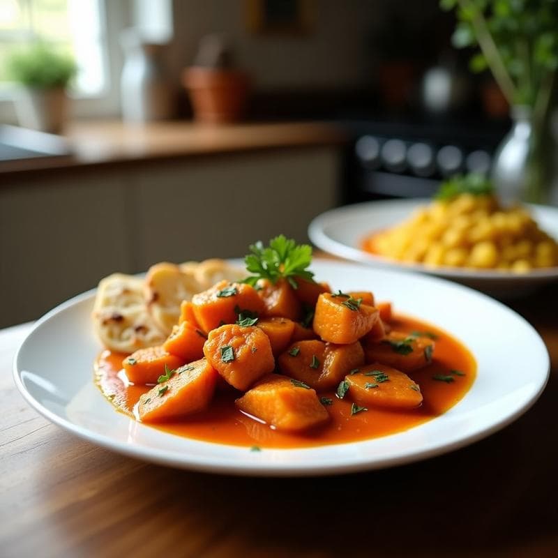 Curry Rojo Tailandés Auténtico en Airfryer: Receta Rápida y Llenas de Sabores Exóticos
