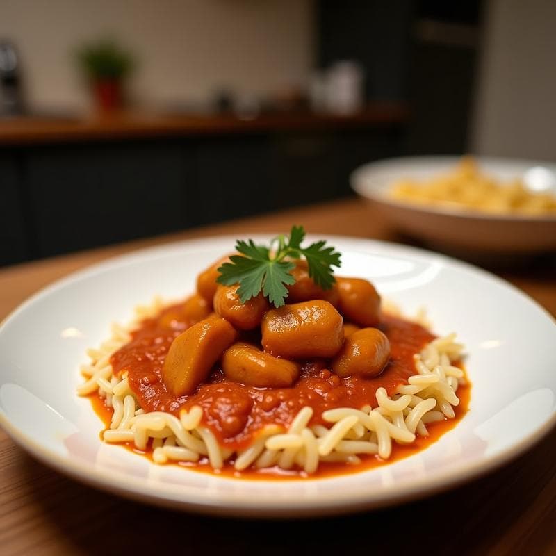 Curry Rojo Tailandés en Ollas Superpuestas: Receta Auténtica en 2 Capas con Textura Sedosa