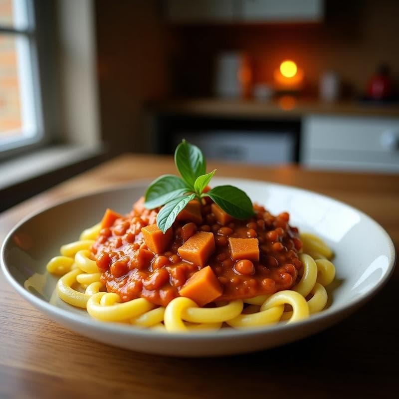 Curry Rojo Tailandés con Pasta de Calabaza: Receta Auténtica y Reconfortante en 30 Minutos