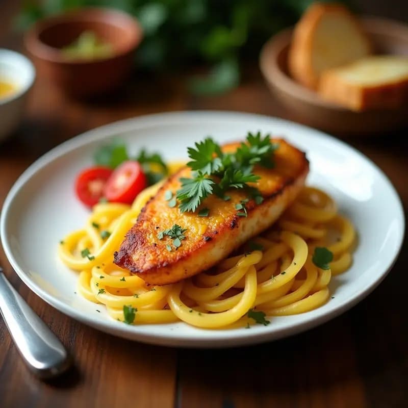 Curry Roja Tailandesa de Pescado en Airfryer: Receta Rápida y Sin Aceite