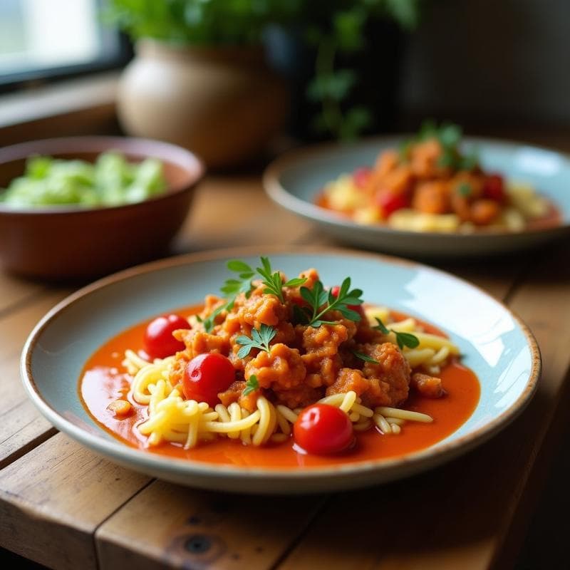 Curry Rojo Tailandés Vegano en Thermomix: Receta Auténtica y Cremosa en 25 Minutos