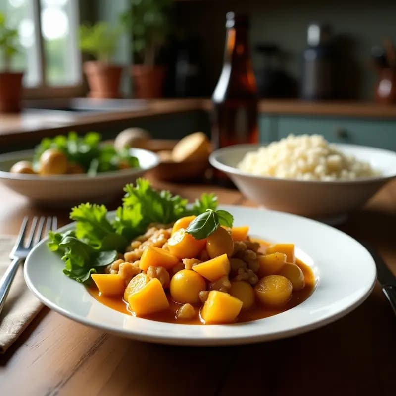 Curry Tai de Pequeños: Receta Rápida y Aromática en 25 Minutos