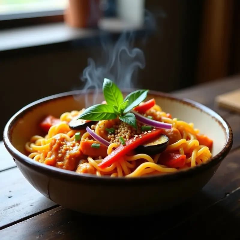 Curry Tailandés de Pasta de Calabaza Keto: Receta Rápida y Sin Carbohidratos