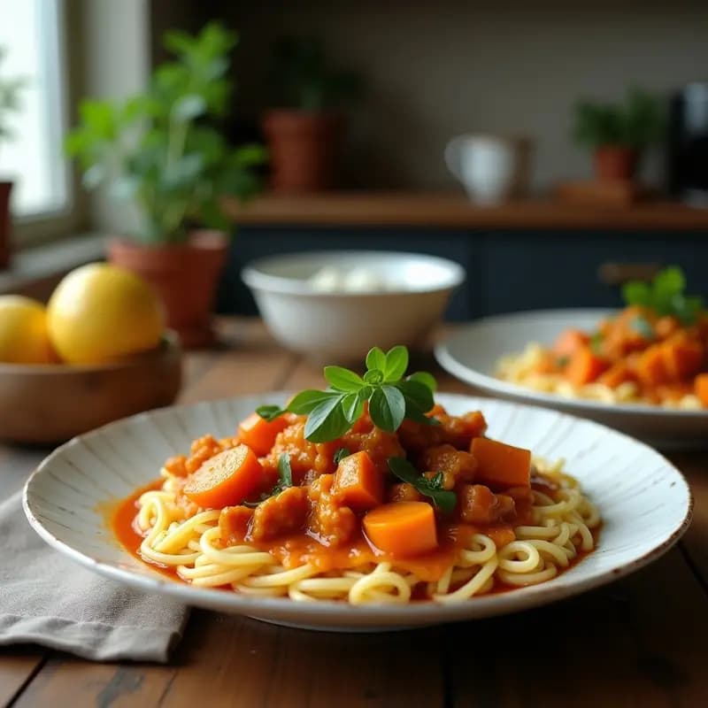 Curry Thai de Berenjena Panang Vegano: Receta Cremosa y Rápida en 25 Minutos