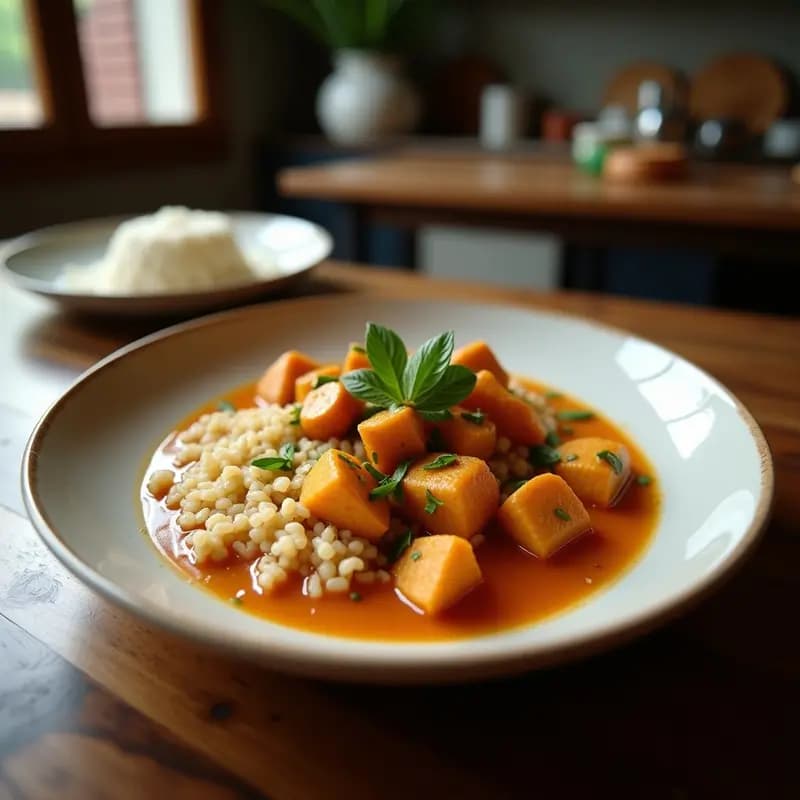Curry Thai de Verniega y Pechuga de Pollo: Receta Fácil y Rápida en 25 Minutos